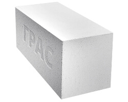 Газобетон ГРАС D500 B2.5 600x250x200